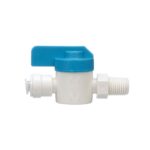Watts AquaLock (PL-3012) Connect Straight Stop Valve, 1/4", Plastic