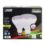 Feit Enhance BR40 E26 (Medium) LED Bulb Soft White 65 Watt Equivalence