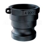 Abbott Rubber Polypropylene 2 in. D X 2 in. D Male Adapter QA-200-PP
