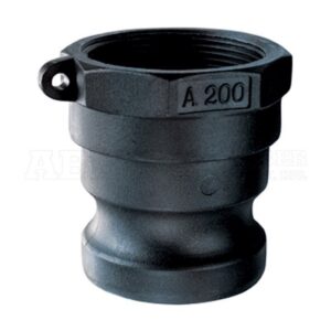 Abbott Rubber Polypropylene 2 in. D X 2 in. D Male Adapter QA-200-PP