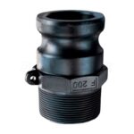 Abbott Rubber Polypropylene 2 in. D X 2 in. D Male Adapter