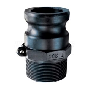 Abbott Rubber Polypropylene 2 in. D X 2 in. D Male Adapter