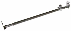 Raco New Work Round Steel Adjustable Bar Hanger Gray