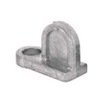 Silver Die Cast Flush Screen Clip 4 pk 23-0075