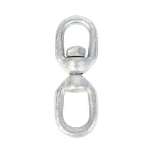 Koch Industries Hot Dipped Galvanized Forged Steel Eye and Eye Swivel 2250 lb