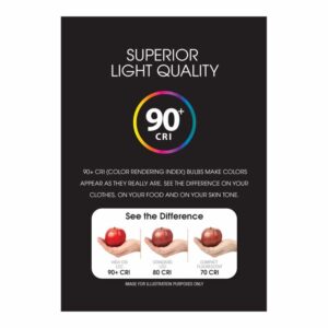 Feit Enhance A19 GU24 LED Bulb Daylight 60 Watt Equivalence - Image 4