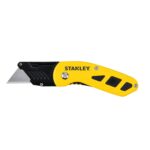 Stanley 4 in. Folding Compact Utility Knife Black/Yellow