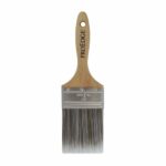 Linzer 1862 0300 Varnish Brush, 3 in, Polyester/Nylon, Stainless Steel, Beavertail Wood Handle