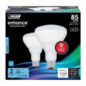 Feit Enhance BR30 E26 (Medium) LED Bulb Daylight 85 Watt Equivalence 2 pk - Image 9