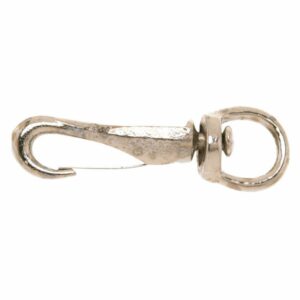 Campbell 3/8 in. D X 2 in. L Nickel-Plated Iron Spring Snap 20 lb