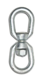 Campbell Galvanized Forged Steel Eye and Eye Swivel 2250 lb