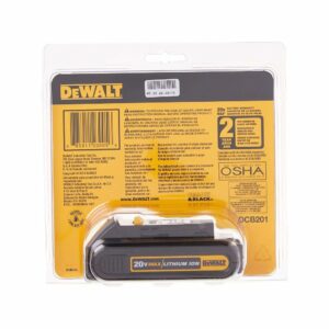 DeWalt 20V MAX DCB201 1.5 Ah Lithium-Ion Compact Battery - Image 5