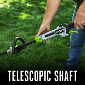 EGO POWER+ String Trimmer, Battery Powered, 16" Trimmer for Weeds and Grass with POWERLOAD, Telescopic Carbon Fiber Shaft - Image 6