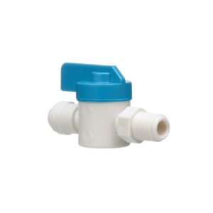 Watts AquaLock (PL-3012) Connect Straight Stop Valve, 1/4", Plastic - Image 4