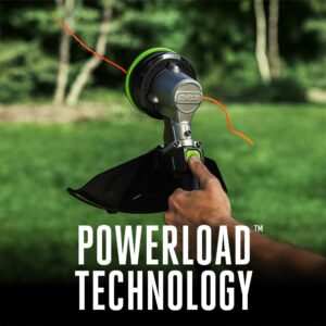 EGO POWER+ String Trimmer, Battery Powered, 16" Trimmer for Weeds and Grass with POWERLOAD, Telescopic Carbon Fiber Shaft - Image 3