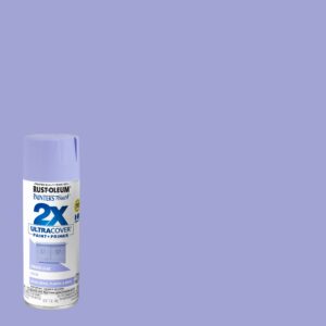 Rust-Oleum Painter's Touch 2X Satin French Lilac Paint+Primer Spray Paint 12 oz - Image 2