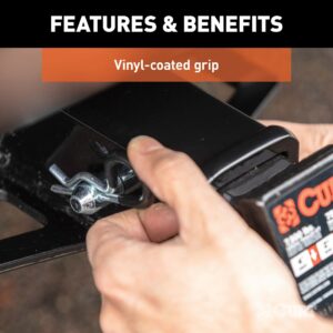 CURT Trailer Hitch Pin & Clip with Vinyl-Coated Grip, 5/8-Inch Diameter - Image 4