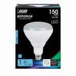 Feit Electric BR40 LED Light Bulb, 150W Equivalent, Dimmable, 2175 Lumens, E26 Medium Base, 5000K Daylight, 90 CRI, Flood Light Bulb for Recessed Cans, Damp Rated, 22-Year Lifetime, BR40DM/2175/950CA