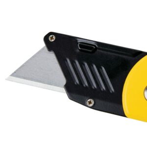 Stanley 4 in. Folding Compact Utility Knife Black/Yellow - Image 4