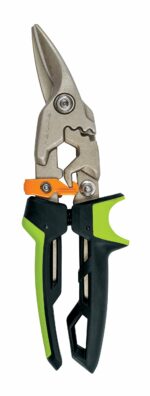Fiskars PowerGear 11.94 in. Steel Right Aviation Snips