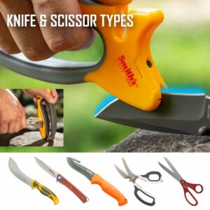 Smith's 8 in. Carbide/Ceramic Hand Held Knife and Scissor Sharpener 1,500 Grit - Image 9