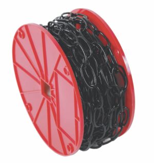 Koch #10 Zinc Plated Black Steel Decorative Chain .175 in. D 600 in. 50 feet