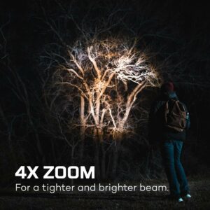 NEBO Newton 500 lm Black LED Flashlight AAA Battery - Image 3