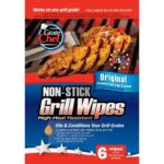 Grate Chef Polyester Grill Cleaning Cloth 5.5 in. L X 0.25 in. W For Universal