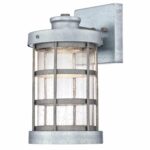 Westinghouse Galvanized Silver Switch LED Lantern Fixture 6347800