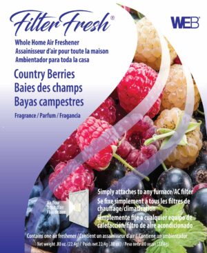Web FilterFresh Country Berry Scent Air Freshener 0.8 oz Gel
