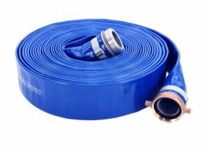 Abbott Rubber PVC Discharge Hose 1-5/8 in. D X 25 ft. L