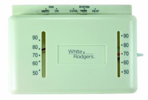 White Rodgers Heating and Cooling Lever Thermostat M150