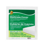 Duck Brand Bed Mattress Matress Cover, Full/Twin, Clear (1140235)