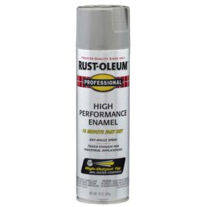 Rust-Oleum Professional Gloss Light Machine Gray Spray Paint 15 oz 7581838