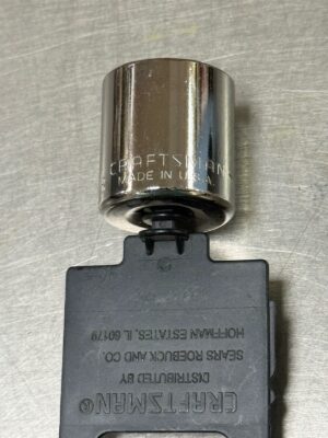 Craftsman 7/8 in. X 3/8 in. drive SAE 6 Point Standard Shallow Socket USA!! - Image 2