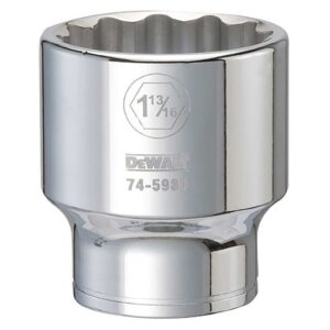 DeWalt 1-13/16 in. X 3/4 in. drive SAE 12 Point Socket DWMT74598OSP