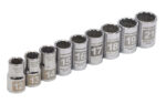 Craftsman 1/2 in. drive Metric 12 Point Socket Set 9 pc 9-34573 USA!