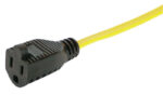 Indoor 25 ft. L Yellow Extension Cord 16/3 SPT-2