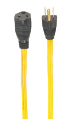 Indoor 50 ft. L Yellow Extension Cord 16/3 SPT-2