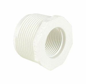 Dura Schedule 40 1/2 in. MIPT X 3/8 in. D FIPT PVC Reducing Bushing 50-Pack