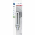 GE Energy Smart 9 W T4 6.6 in. L CFL Bulb Soft White Biax 2700 K