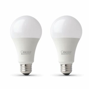 Feit Enhance A19 E26 (Medium) LED Bulb Daylight 100 Watt Equivalence 2 pk - Image 2