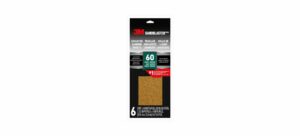 3M Sandblaster 9 in. L X 3-2/3 in. W 60 Grit Ceramic Sandpaper 6 pk - Image 8