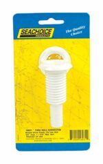 Seachoice Polished Plastic 5/8 in. W Thru Hull Connector