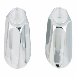 DANCO Universal Chrome Sink and Tub and Shower Faucet Handles 2-Pack