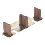 Brown Steel Closet Door Guide 7/8 in.