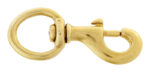 Campbell 1 in. D X 3-17/32 in. L Polished Bronze Bolt Snap 90 lb