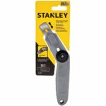 Stanley 6-1/2 in. Retractable Carpet Knife Black/Gray 10-525
