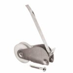 Prime-Line 1 in. D X 1/4 in. L Nylon/Steel Spring Tension Roller Assembly 2 pk