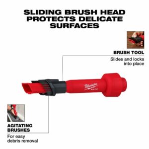 Milwaukee Electric - AIR-TIP. 2-in-1 Utility Brush Tool - Image 3